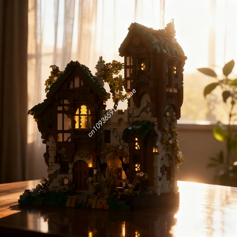 

4548pcs MOC Gate Keepers Medieval Fantasy Display Model Building Blocks Christmas Gifts Architecture Assemble DIY Toy Brick Kids