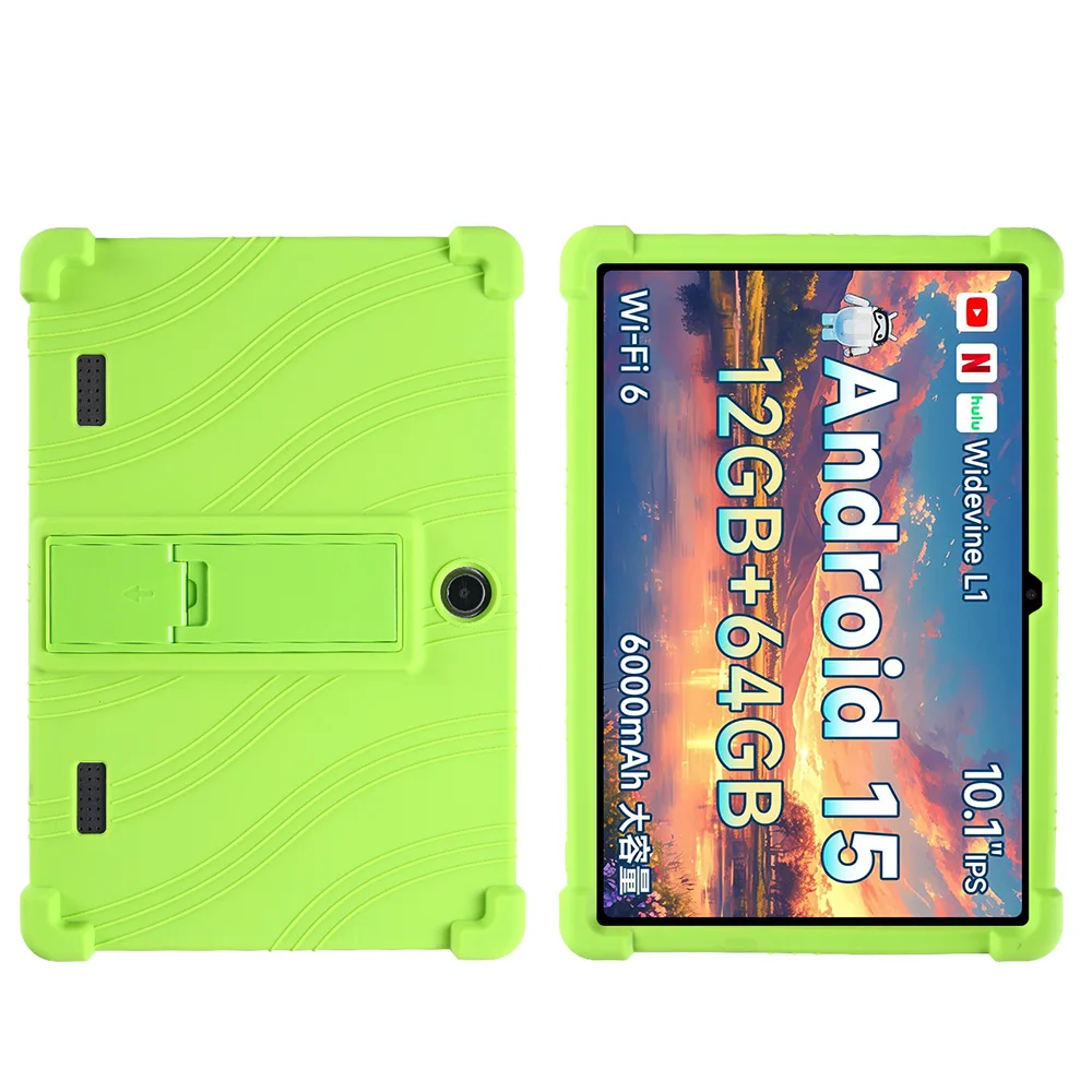 

Силиконовый противоударный чехол с подушкой безопасности для BMAX MaxPad I9 Plus (2023) 10,1 дюйма, чехол для планшета, многоугольная регулируемая подставка