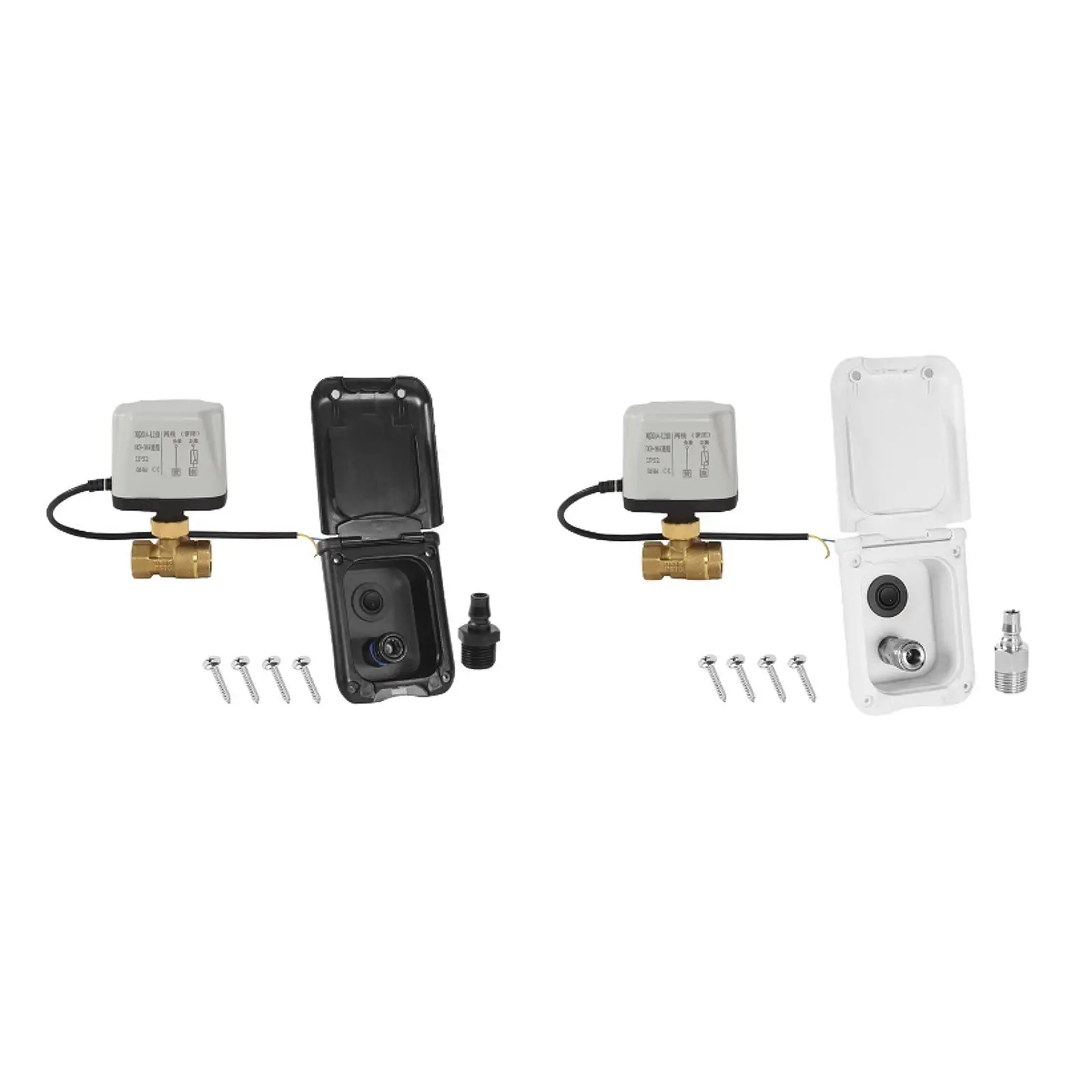 

RV City Water Inlet Replacement Two Way Water Inlet and Outlet with Switch RV Water Fill Inlet for Caravans Marine Trailer Boats