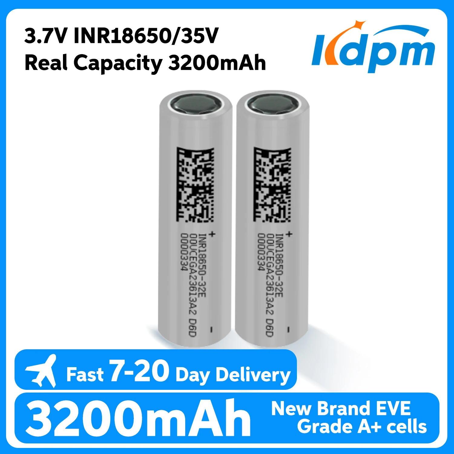 1-10 قطعة 2025 18650 بطارية 3200 مللي أمبير 3.7 فولت عالية التفريغ 3C أداة كهربائية 10A بطارية الطاقة بطارية قابلة للشحن عالية التفريغ #1