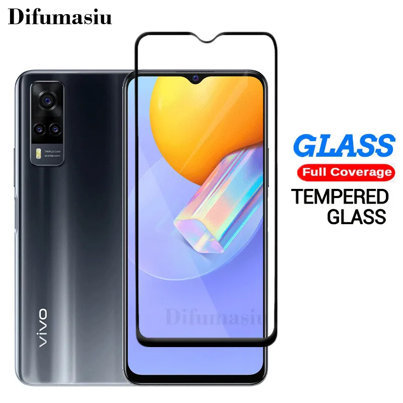 

For Vivo Y31 2021 Tempered Glass Vivo Y02S Y16 Y01A Y22S Y35 Y30 5G Y33T Y21T Y33S Y15S Y72 Y52 Y76 5G Y20i Screen Protectors