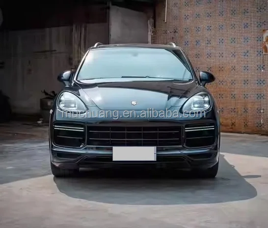 2011-2014 لملحقات Pors-che Cayen-ne طقم هيكل المصد الأمامي المتوافق مع موديلات Tur-bo Grille 9Y0-958 958.1 958.2 #3