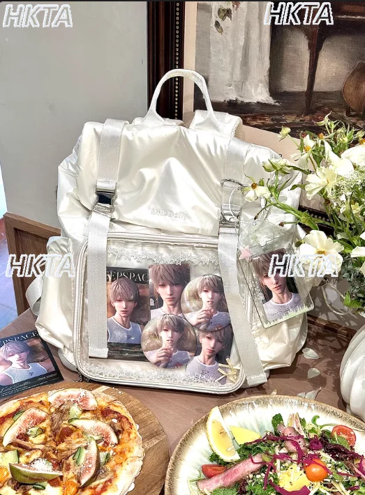 

Japanese Style Casual Versatile Pain Bags Women Mine Summer Fashion Shoulder Daily Drawstrings Large Capacity Schoolbags Ladies