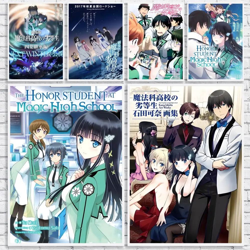 T-The Irregular At Magic High School Poster Versatile HD Waterproof Wall Art Self-Adhesive Decor for Any Space Ideal Gift