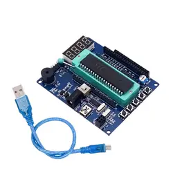 51 MCU development board STC89C52 learning board AVR minimum system AT89S51 intelligent car test board