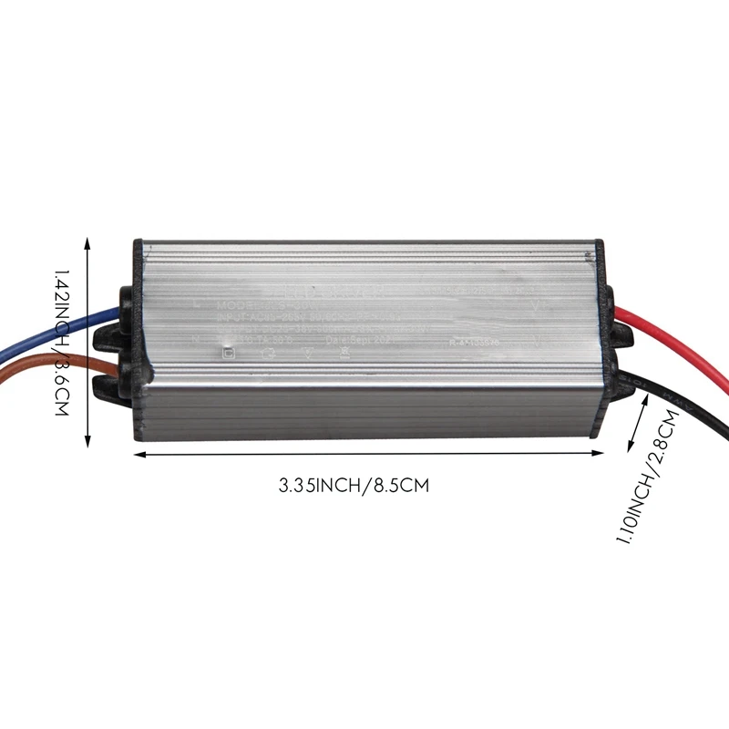 8X 30W LED Driver Constant Current Driver Power Supply Transformer Waterproof