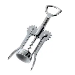 Wine Opener Stainless Steel Red Wine Opener Wing Type Metal Sommeliers Corkscrew Bottle Openers Corkscrews Wine Cork Remover