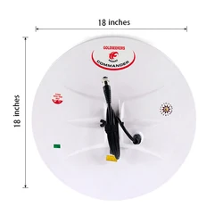 18X18 Inch Metal Detector Coil Mono Coil Applicable to GPX-4500 GPX-5000 GDX8000 Metal Detector