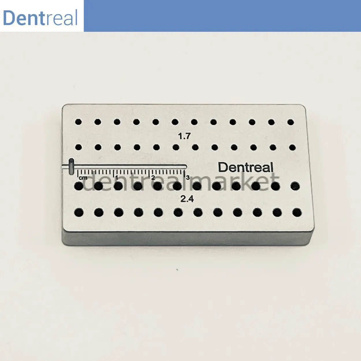  Dentreal - Metal Bur Stand Autoclavable FG & RA & HP