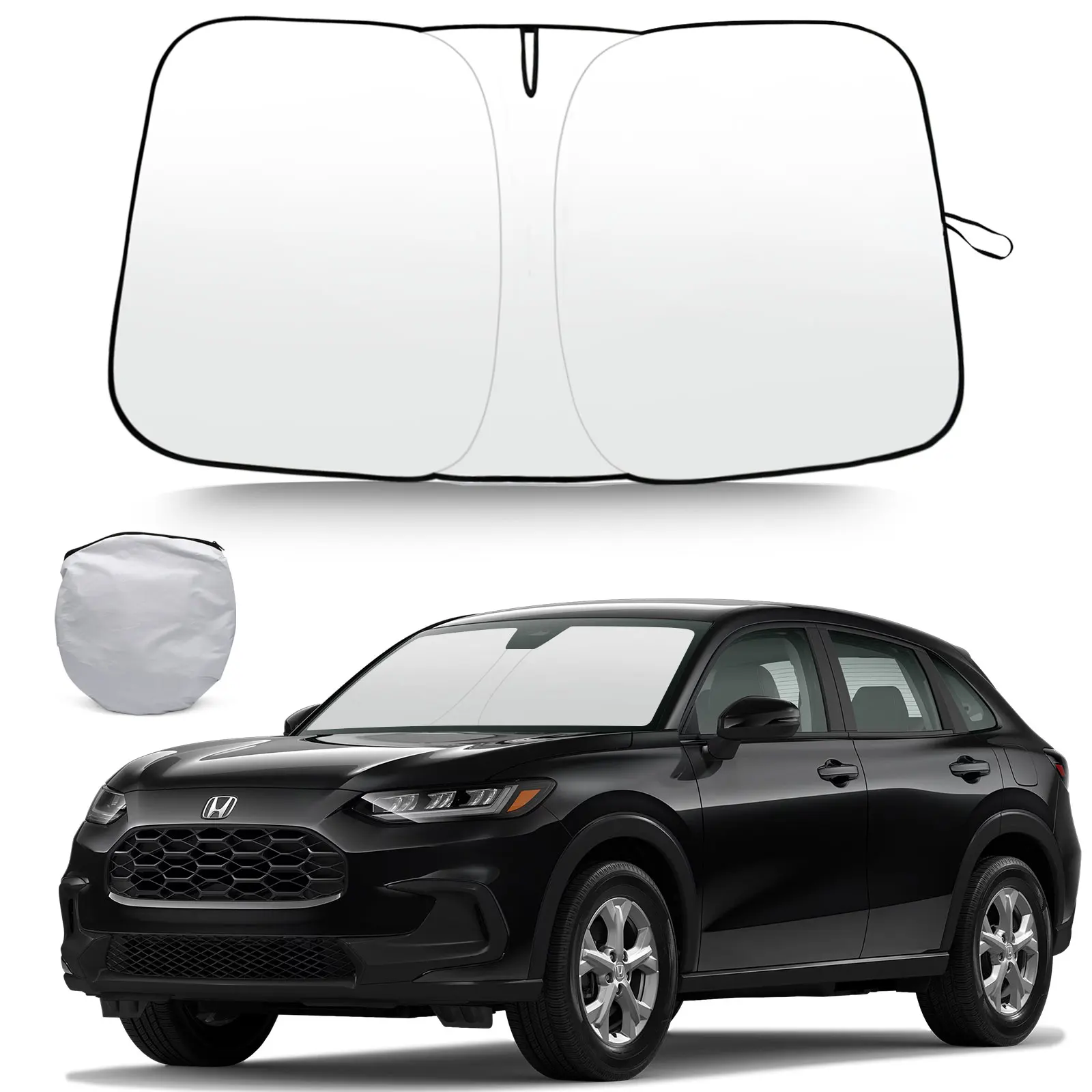 

New Car Windshield Sunshade Cover for Honda HR-V HRV 2023-2024 2025 Auto Front Window Sun Visor UV Protection Accessories