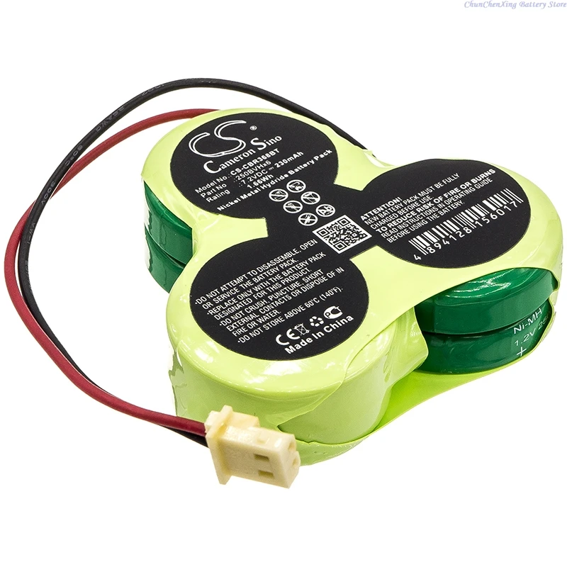 7.2V 230mAh Alarm System Battery 250BVHx6 for Cobra G368 G198 4198 4138 4138HF +TOOL