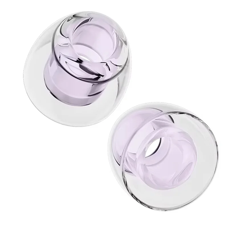 Y45A-untuk NICEHCK P03 Ujung Telinga Silikon Cair Aksesori Eartips Aman Lembut Peredam Kebisingan NX8 Que Cantor IEM P03