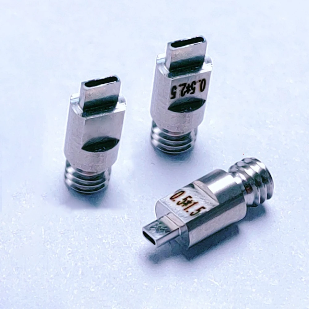 SY Dispensing needle Flat precision split needle Stainless steel dispensing nozzle