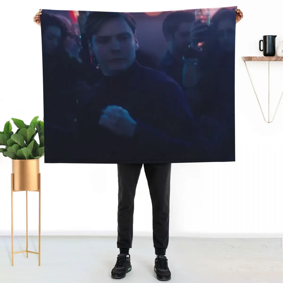 Baron Zemo Dancing Meme Throw Blanket Extra Large Throw Luxury St Picnic Vintage Softest Bed Fashionable Blankets