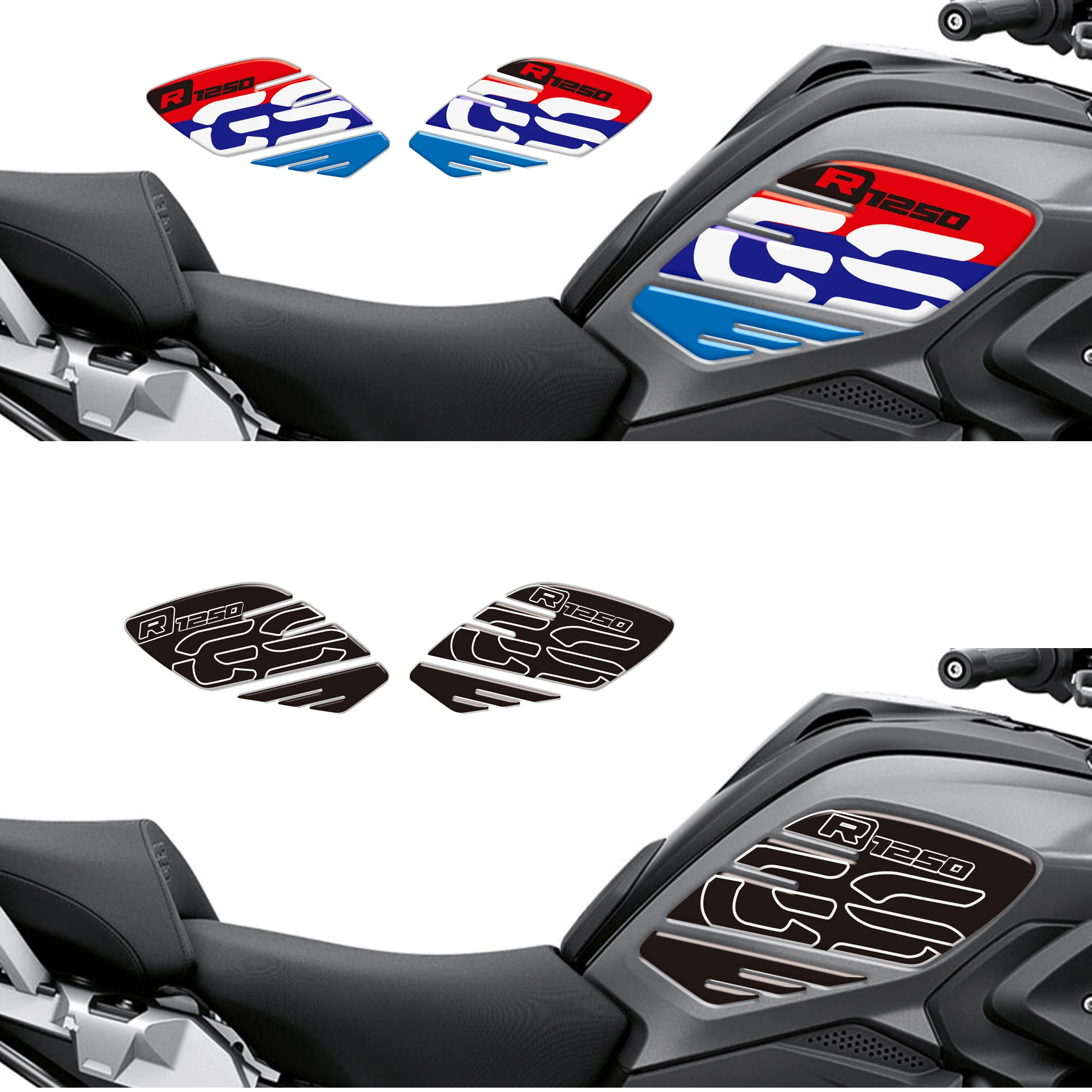 3D protection Stickers Decal For BMW R1250GS R1250 R 1250 GS Rallye 2019-2022 Motorcycle Tank Pad