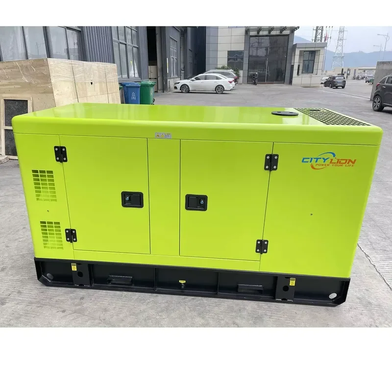 Citylion 12-50kw Silent Generator Set with Auto Start Remote Start Open Frame 50Hz