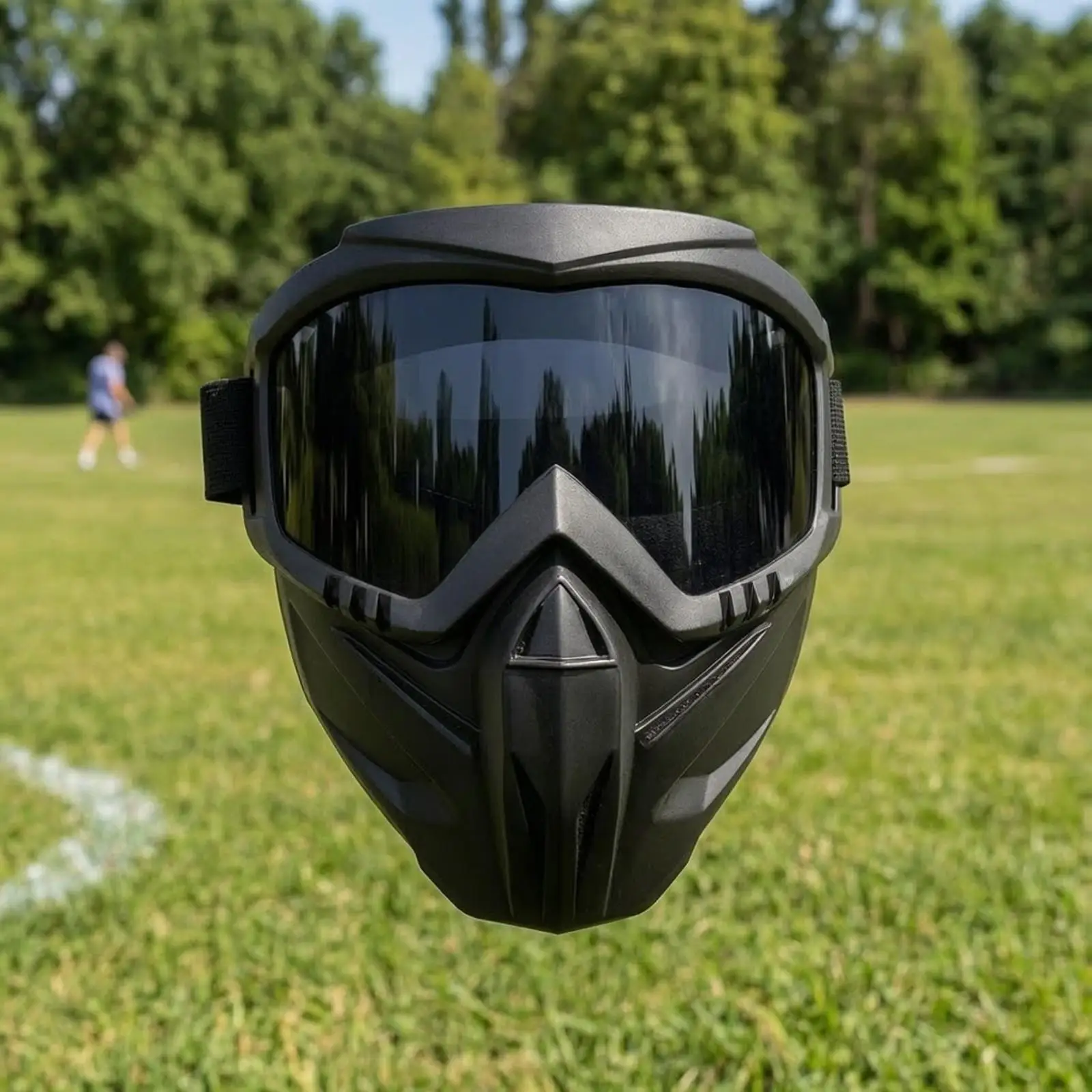 Anti Fog Motorcycle Riding Goggle Full Face Protective Glasses with Mask for Off Road Trail Riding Dirt Racing Gear