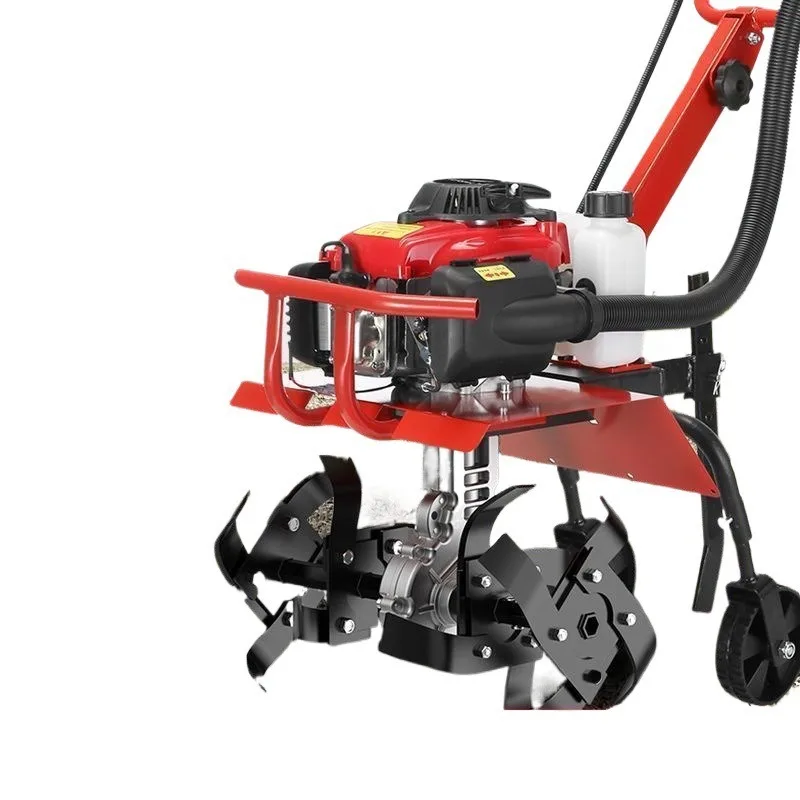 Suitable for Small Micro Tiller, Four-stroke Soil Loosening Paddy Field Weeding Ditch Turning Rotary Tillage