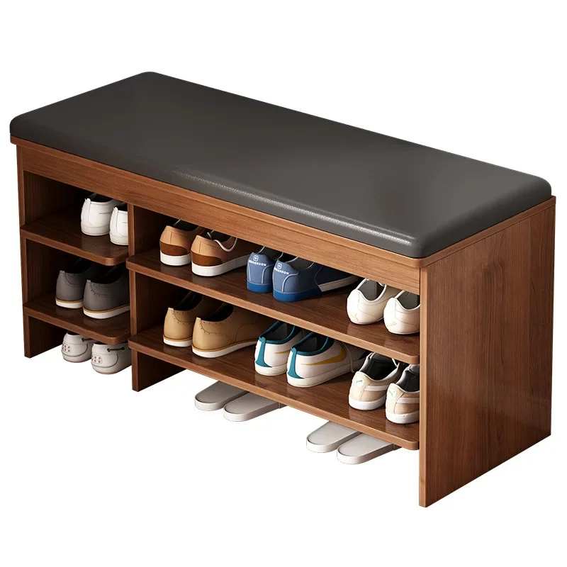 Shoe changing stool simple entry Italian-style household shoe rack r simple storage rack at the door, space-saving shoe cabinet