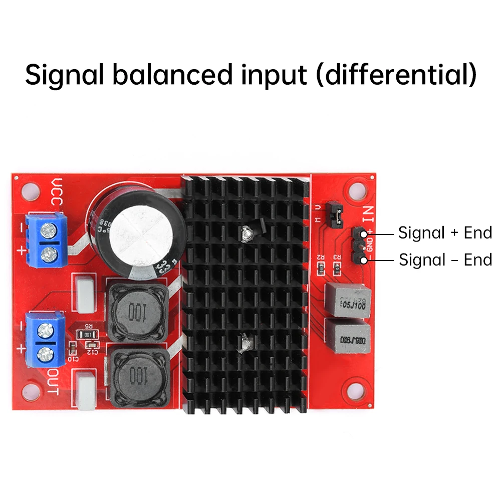 DC 5V-24V CS8673 Digital Power Amplifier Board Mono BTL Output 80W High Power Audio Power Amplifier Board Audio Decoder