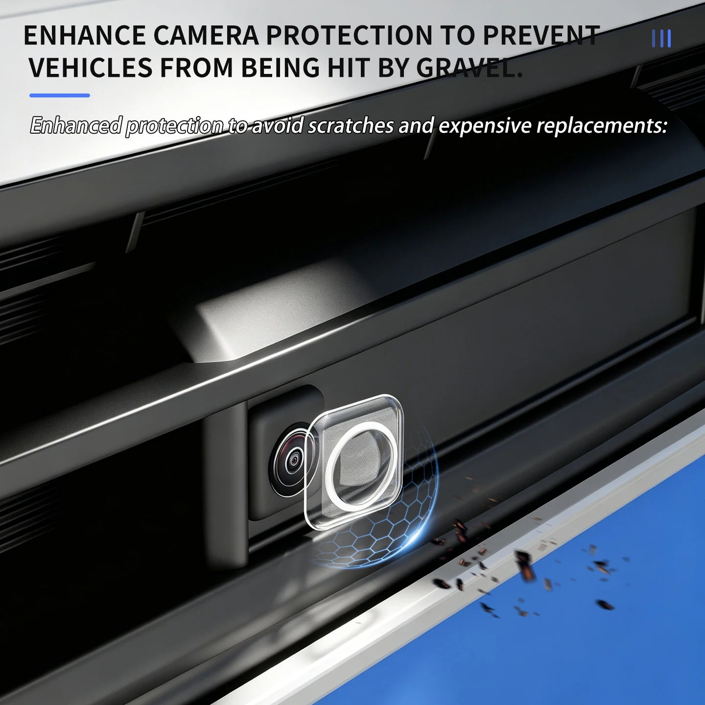 For Toyota RAV4 2026-2028  Wildlander Camera Lens Cover Protector ABS Black Trim Guard Car Exterior Accessories Decoration