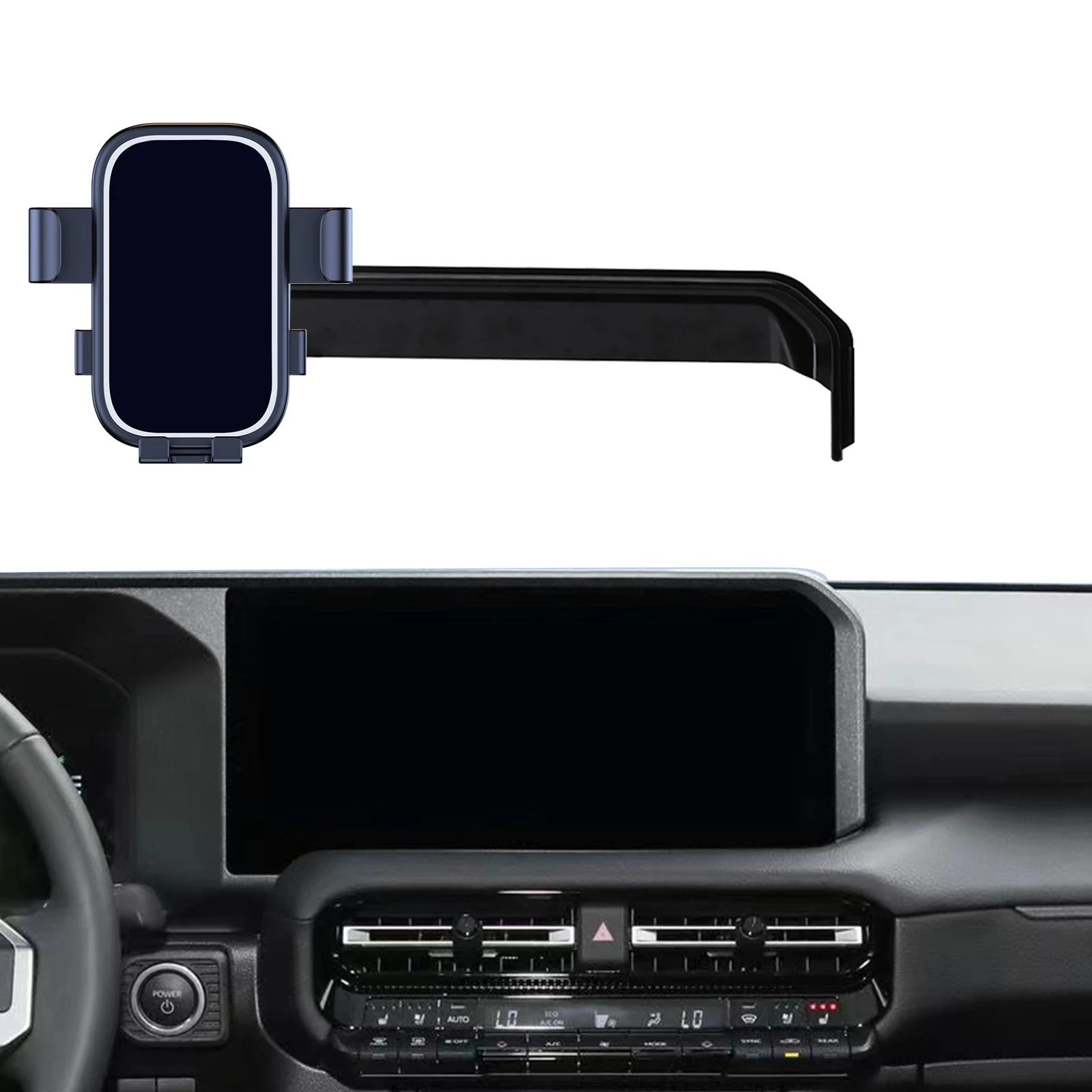 

Gravity Car Phone Holder for 2024 Toyota Land Cruiser J250 Prado Screen Navigation Bracket Air Vent Cradles Phone Stand Mount