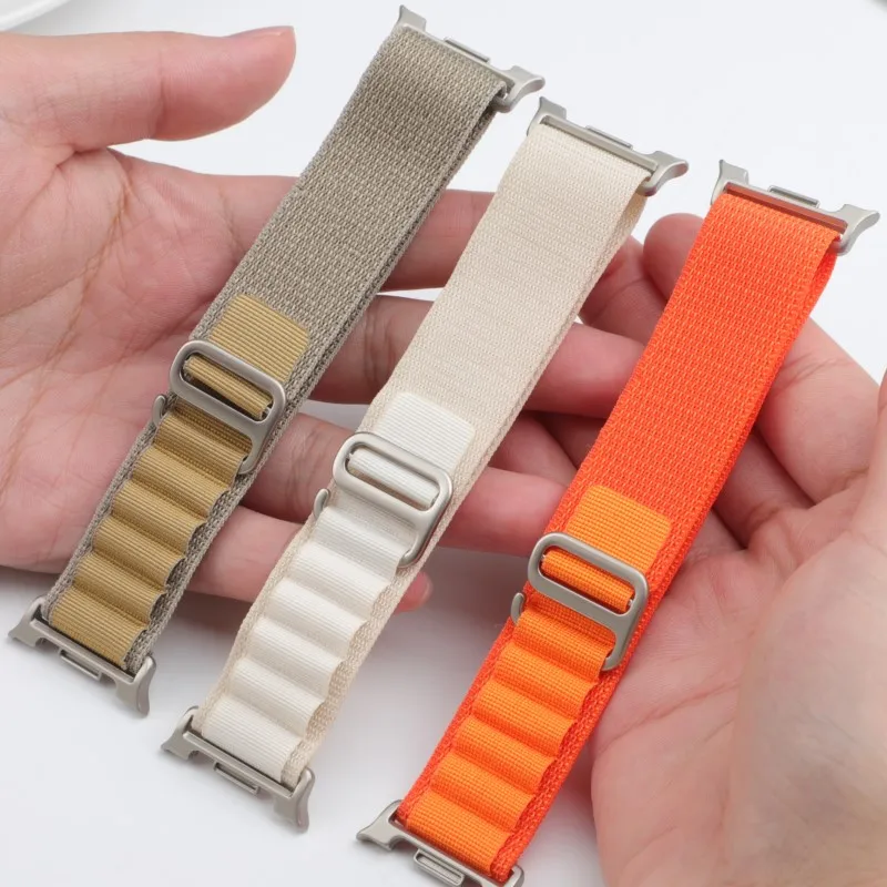 Armband für Samsung Galaxy Watch 8/8 Classic/Ultra 46 mm 44 mm 40 mm Armband Alpine Loop Sportarmband Correa Galaxy Watch 8 Band