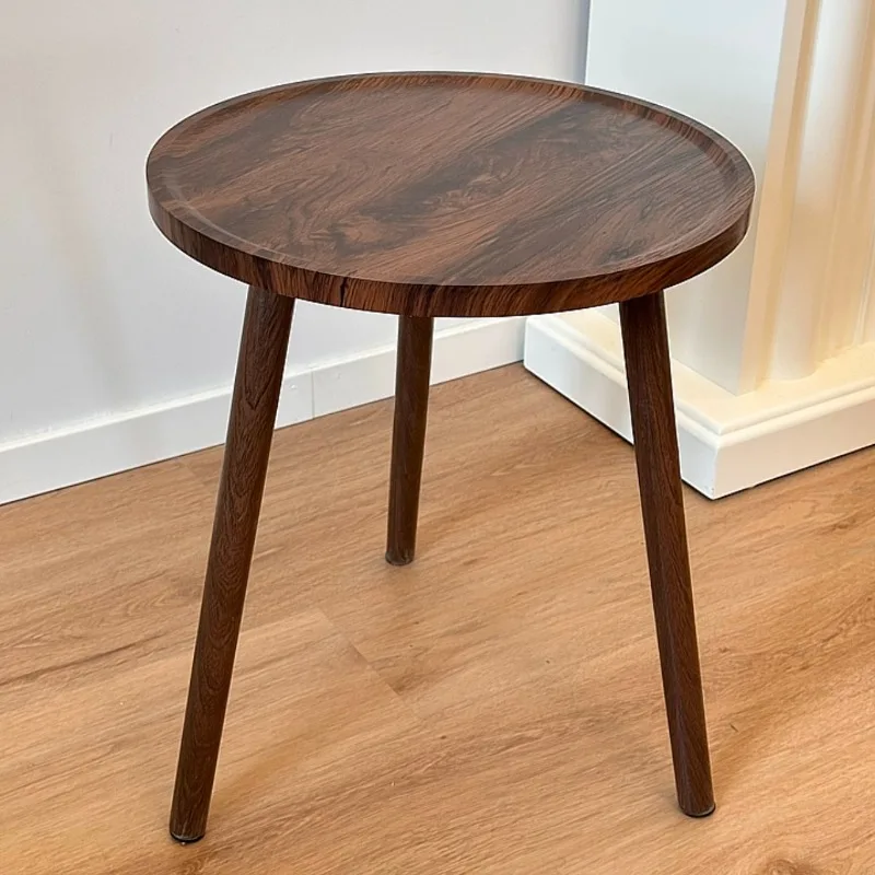 

‌Round Space-Saving Multi-functional Side Table for Living Room Bed Sofa Coffee Tables Compact Home Furniture Tatami Small Table