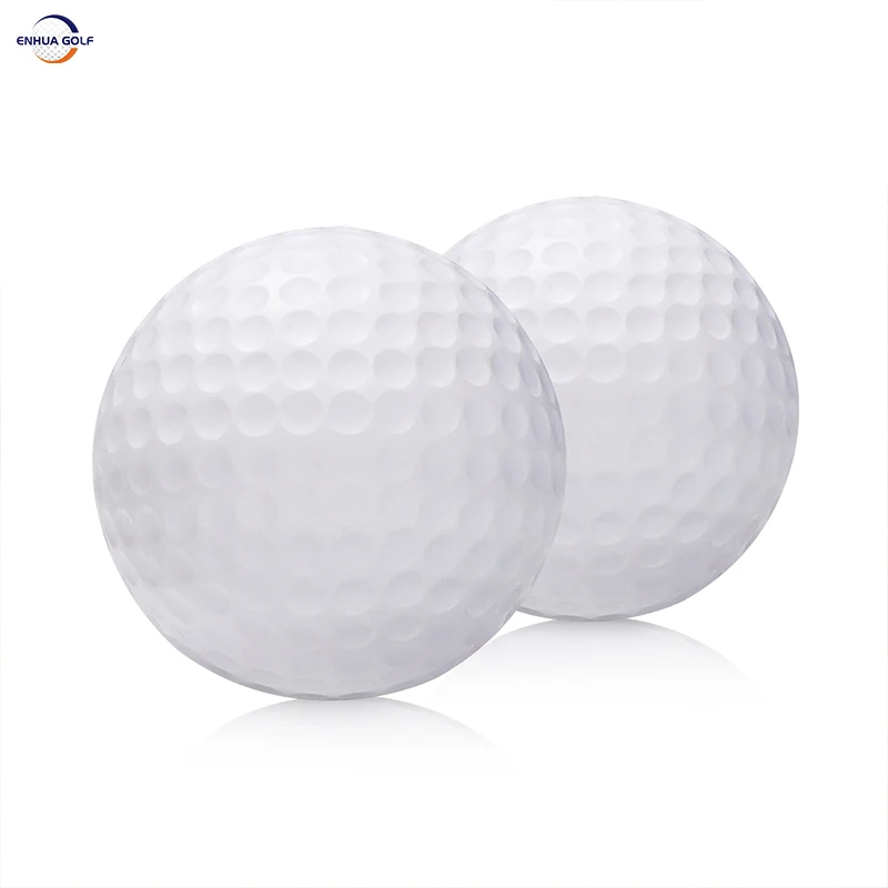 Golf Balls Practice Foam Golf Balls Customization 10Pcs Yellow PU Foam Balls Sponge Elastic Indoor Outdoor Practice Training