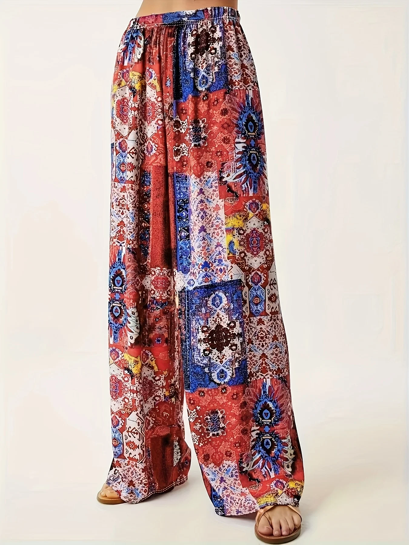 2026 Hot Selling Fashion New Ethnic Style Adult Outdoor Leisure Sports 3D Printing Outdoor Hip Hop Street Wear Pants Large Size