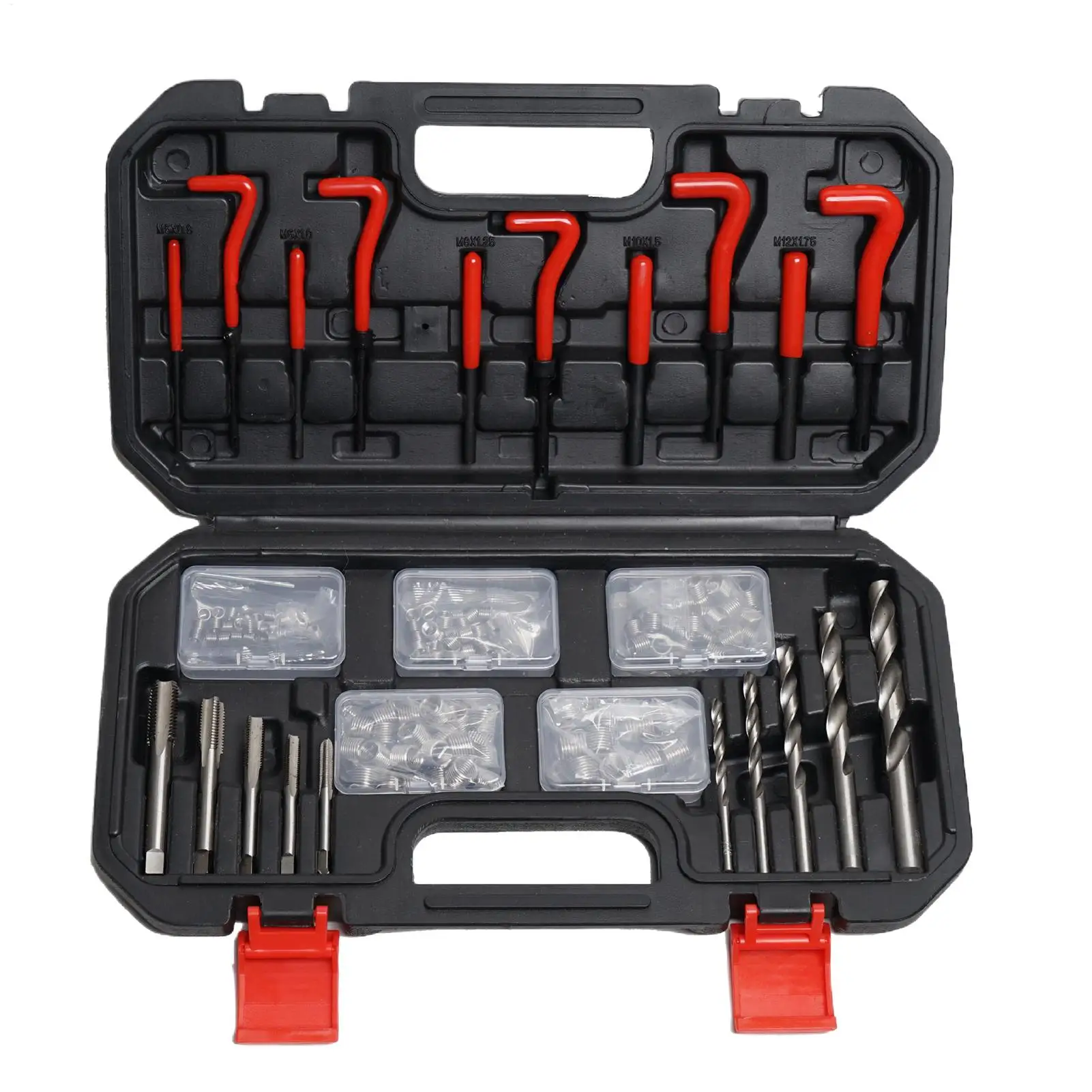 

Engine cylinder block damage repair kit M5 M6 M8 M10 M 12 coil drill bit insert installation kit