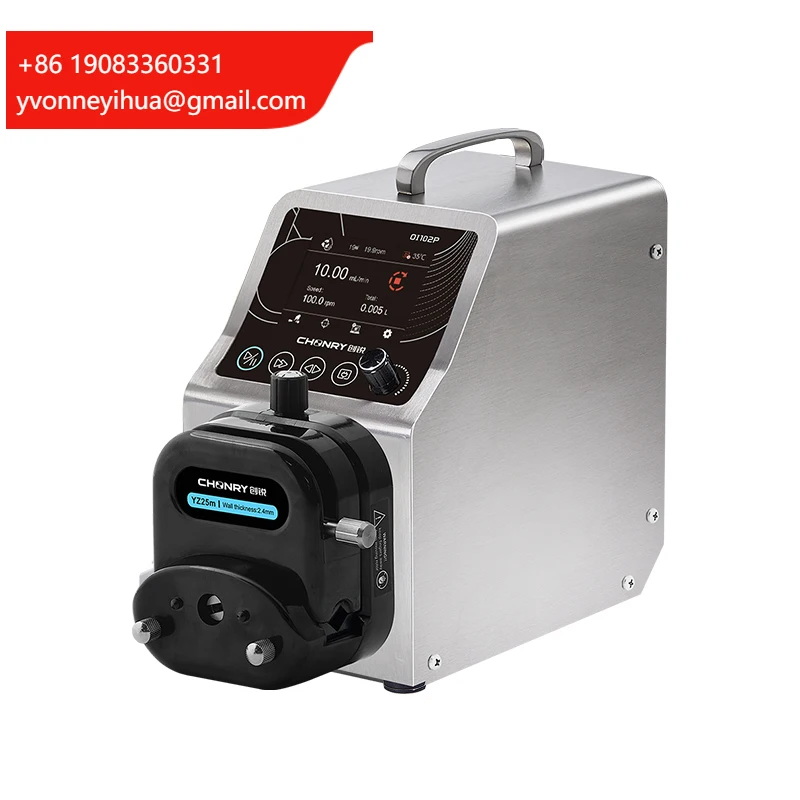 

CHONRY OI102P Mini Chocolate Peristalt Pump High Flow Head Filling Machine Multi Channel Mining Price For Sale