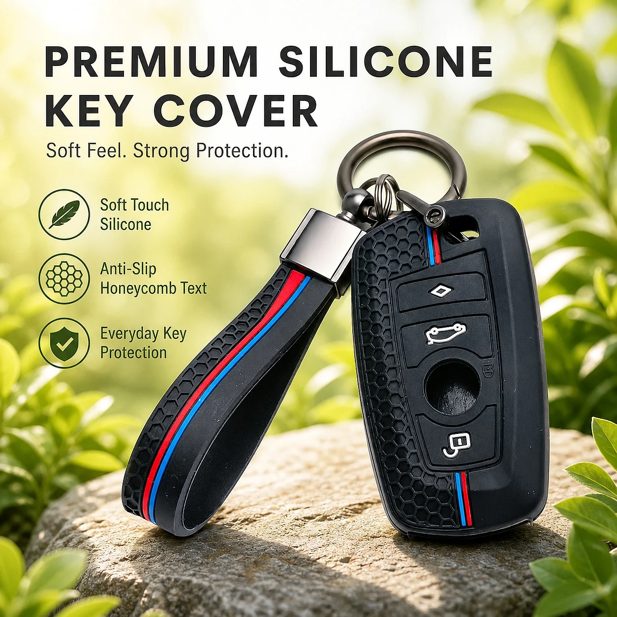 Key Fob Cover for BMW F20 F21 F22 F23 F30 F31 F32 F33 F34 F36 F07 F10 F11 F06 F12 F13 F01 F02 F25 F26 F15 F16 F48 F39 F29