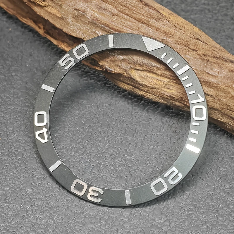 

Sloping Watch Bezel Insert 38MM×30.5MM Aluminum Various Colors Bezel Insert Fit SKX007 SKX009 SPB185 SPB187 Case Watch Mod Parts