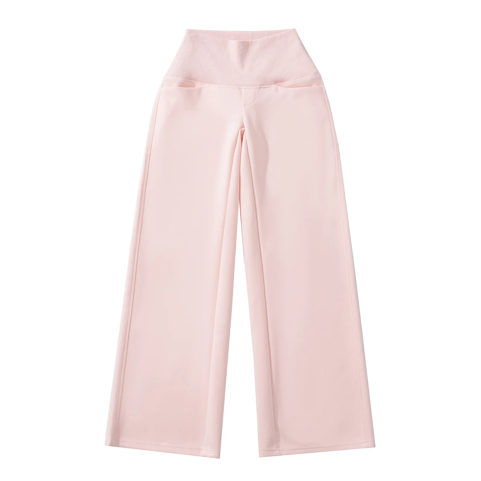 American Sle Hot Girl taille basse jambe large pantalons décontractés femmes été coupe ample rue Sle longue coupe droite pantalon