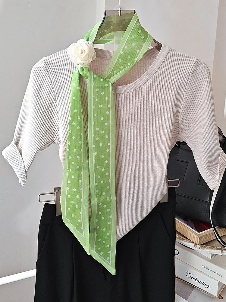lenco-de-seda-transparente-removivel-com-estampa-floral-para-mulheres-laco-decorativo-de-alta-qualidade-faixa-de-cabelo-com-poas