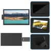휴대용 LCD 노트북 확장 화면, 4K 게임 모니터, 노트북용 컴퓨터 디스플레이 모니터, USB C 3 1, 14, 1 인치 5