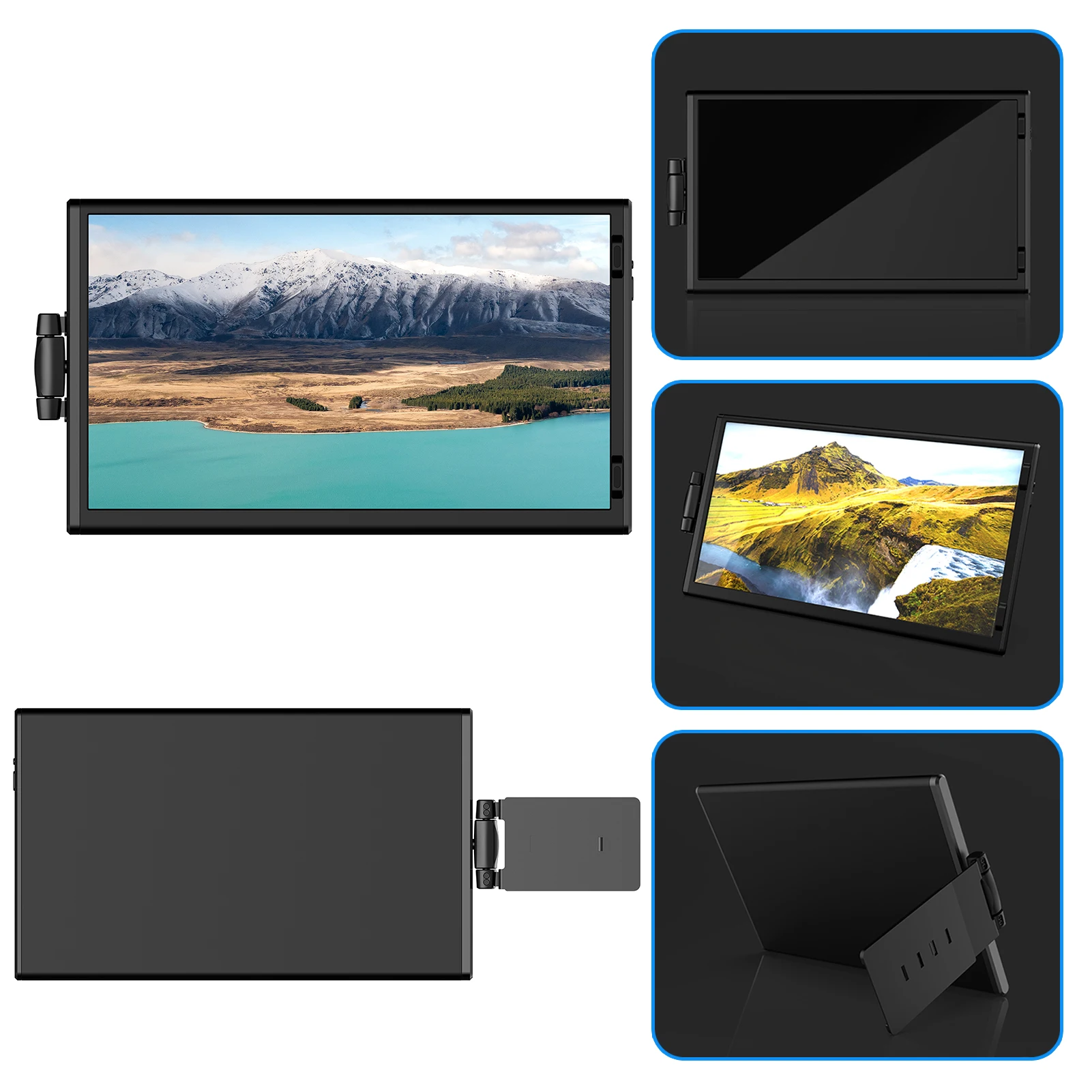 Imagem -05 - Tela de Expansão do Portátil Lcd Monitor de Jogo 4k Portátil Usb c Monitor de Computador Portátil 14 Original