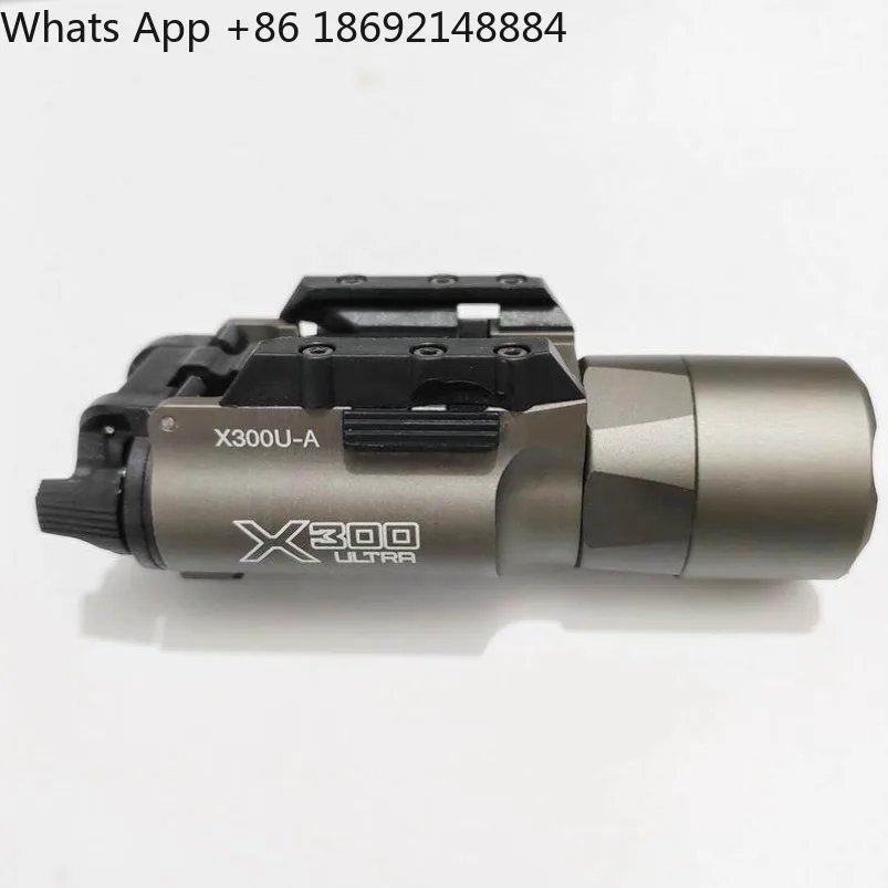 Outdoor high-quality X300 series flashlight white CNC metal lighting model
