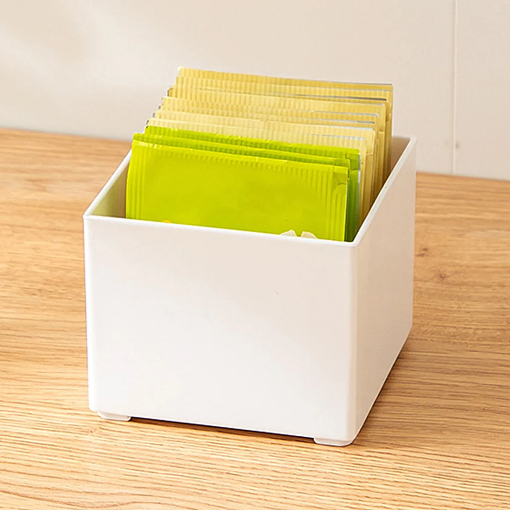 

Memo Holder Plastic Desktop Organizer Stylish Note Papers Container Office Supplies Notepad Case Durable Easy Clean