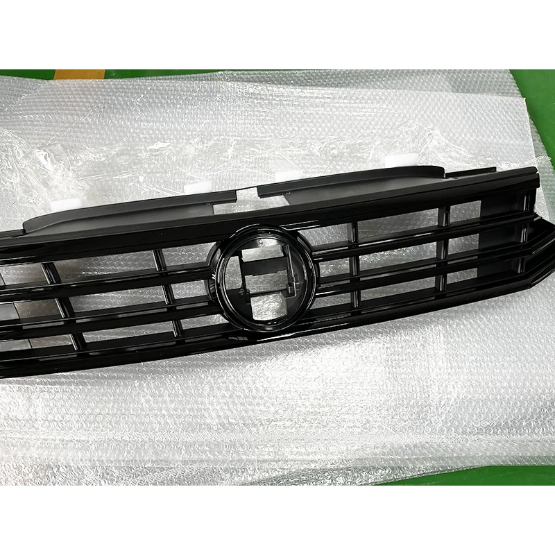 Front Racing Grill Bumper Upper Grille Glossy Black For 2020+ Volkswagen Passat B8 B8.5 Sedan/Alltrack/Variant Car Tuning