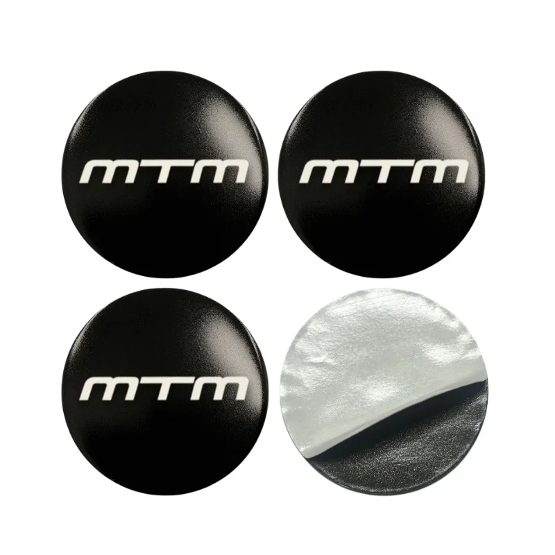 4pcs 56/60/65mm Car Wheel Center Stickers for MTM Logo Scirocco Variant Touareg Lamando Caddy Lavida POLO Passat