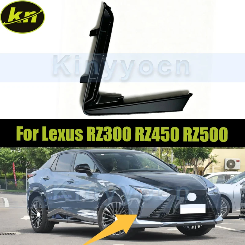 Front Bumper Fog Light Grille Fog Cover Frame For Lexus RZ300 RZ450 RZ500 2023 2024 2025 2026 Front Bumper TrimReplacement