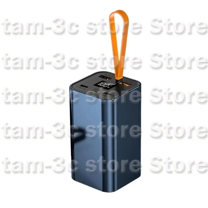 D0UA Battery PowerBank Case 20000mAh carregador móvel Builts PD100W Bateria carga rápida LCD Display Shell