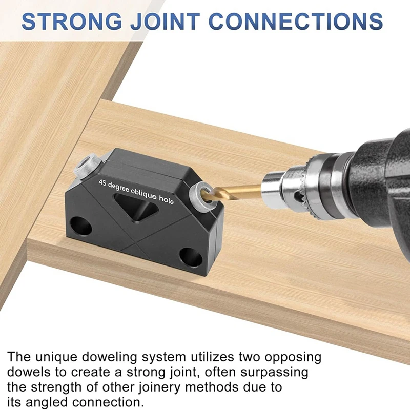 

T61C_Dowel Приспособление для угловых дюбельных соединений, комплект дюбельных приспособлений со сверлом