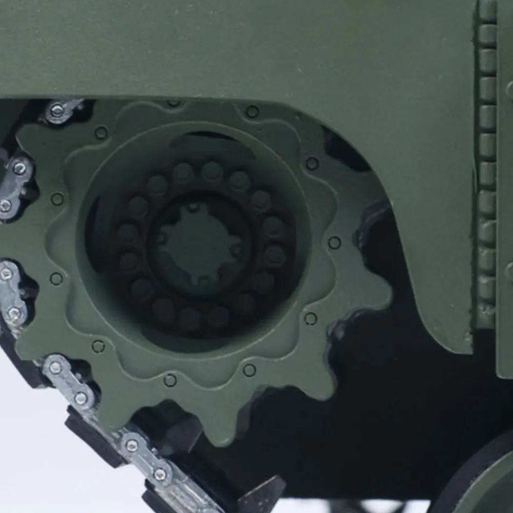 

TOUCAN TUSK II 1:16 Metal Remote Control Tank 3918 Abrams M1A2 IR Dual Flow Gearbox Turret 360 Rotation Barrel Recoil Elevation