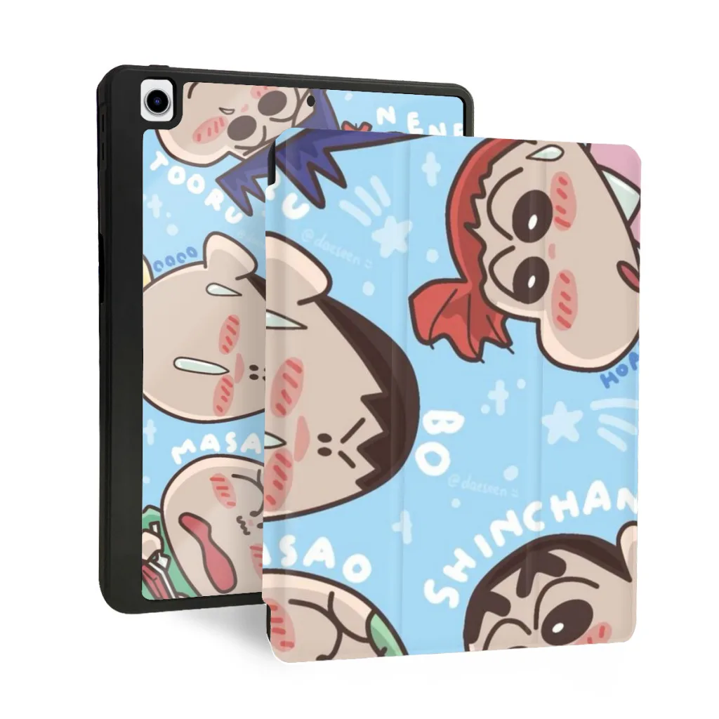 C-Crayon-Shin -Chan For iPad Case For iPad 10th Pro 9 8 7 For iPad Air 5 4 3 2 Mini 6 10.5 cover