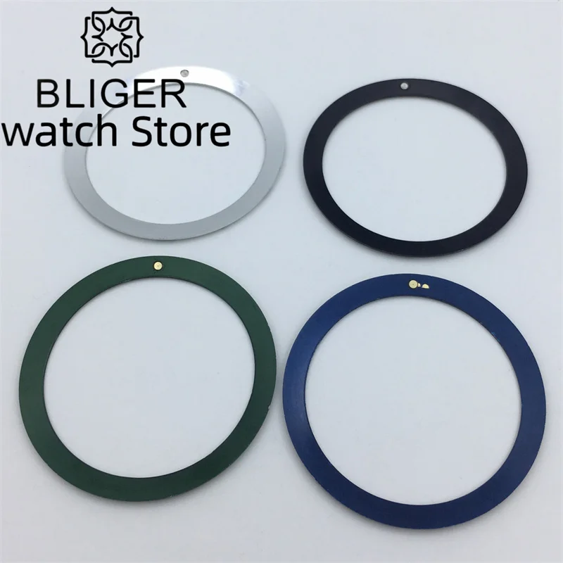 BLIGER 39,5 milímetros x 32,8 milímetros alumínio moldura se encaixa 41 milímetros caso