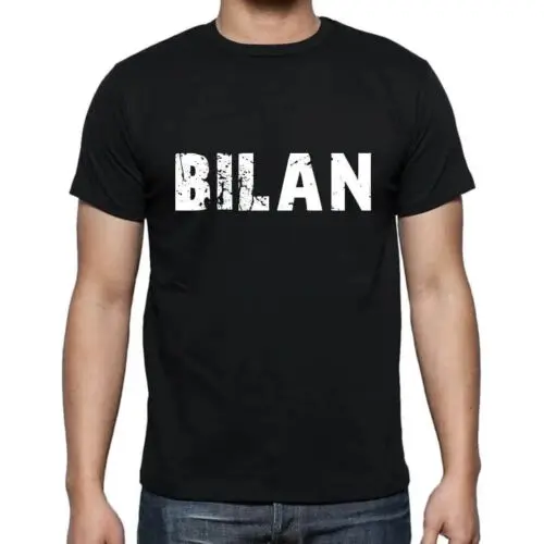 ULTRABASIC Homme Tee-Shirt Bilan Bilan T-Shirt Graphique Éco-Responsable