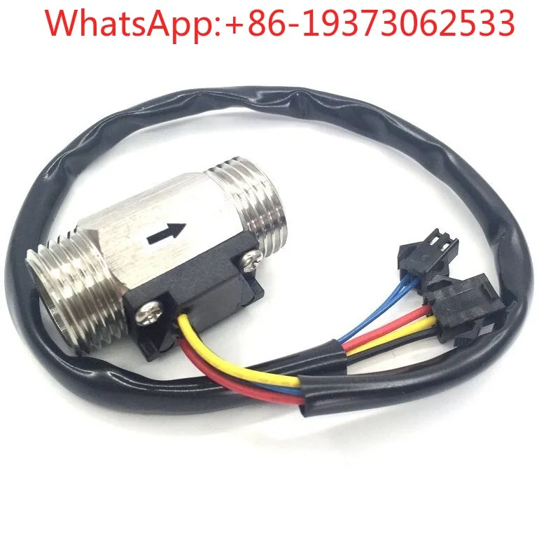 capteur-de-debit-d'eau-en-acier-inoxydable-filete-4-points-6-points-1-pouce-avec-thermistance-ntc-pour-la-mesure-de-la-temperature-et-du-debit
